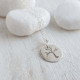 Tiny Tree Necklace - Sterling Silver Oak Tree Pendant