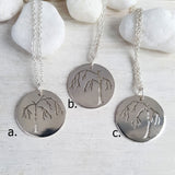 Sterling Silver Willow Tree Necklace