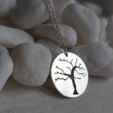 Oak Tree Pendant - 925 Tree of Life