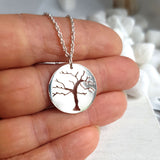Oak Tree Pendant - 925 Tree of Life