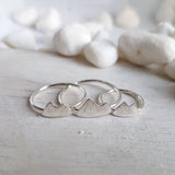 Dainty Silver Mountain Ring
