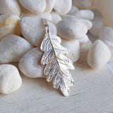 Sterling Silver Oak Leaf Pendant