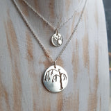 Sterling Silver Willow Tree Necklace