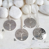 Oak Tree Pendant - 925 Tree of Life