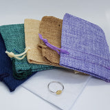 Sterling Silver Hammered Heart Earrings