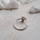Spring Silver Leaf Ring